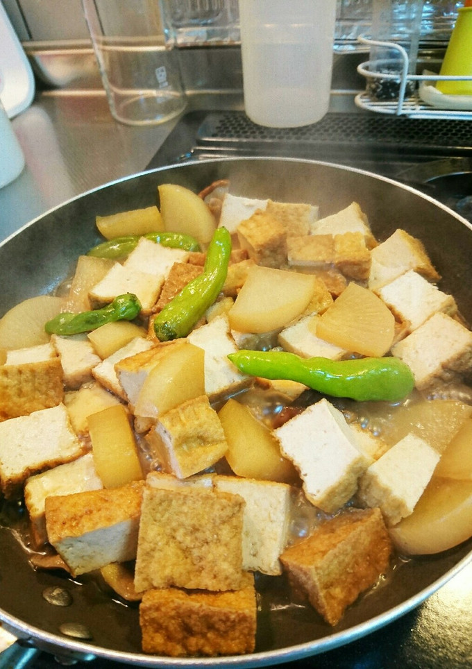 ★糖質オフ・厚揚げと大根の煮物★-レシピのメイン写真