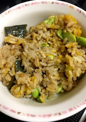 かぼちゃの炊き込みご飯-レシピのメイン写真