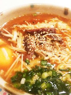 のこ類タップリ♪とろみラーメン-レシピのメイン写真