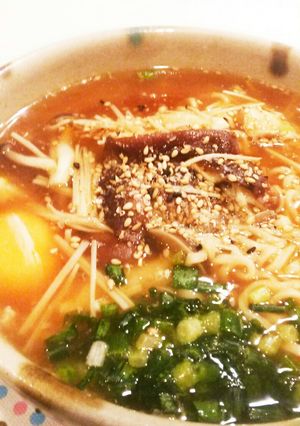 のこ類タップリ♪とろみラーメン-レシピのメイン写真