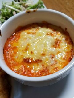 あと1品!簡単☆豆腐とキムチのグラタン♪-レシピのメイン写真