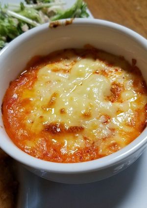 あと１品！簡単☆豆腐とキムチのグラタン♪-レシピのメイン写真
