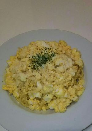 タマゴサラダのスパゲティー-レシピのメイン写真