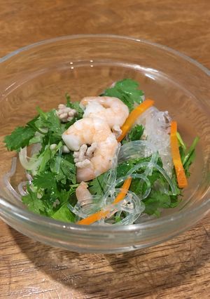 茹でて作る タイ風はるさめサラダ-レシピのメイン写真