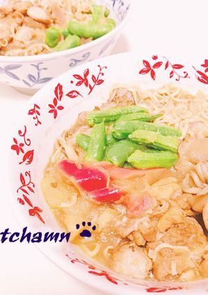 簡単♪ 甘酸っぱ~い♡りんごラーメン-レシピのメイン写真