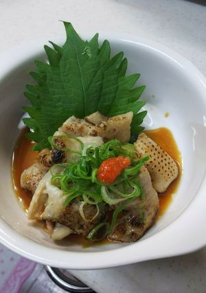 炙り鶏皮ポン酢-レシピのメイン写真