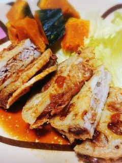 れんこん挟み揚げ-レシピのメイン写真