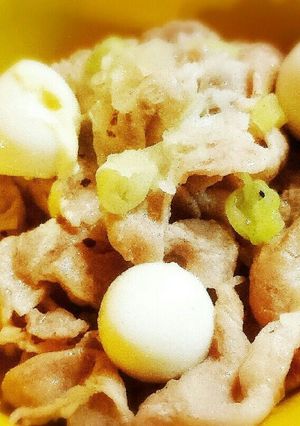 時短料理☆塩ネギ豚カルビ丼-レシピのメイン写真