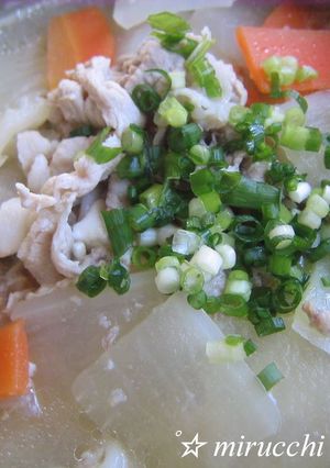 お野菜たっぷり♪塩うどん-レシピのメイン写真