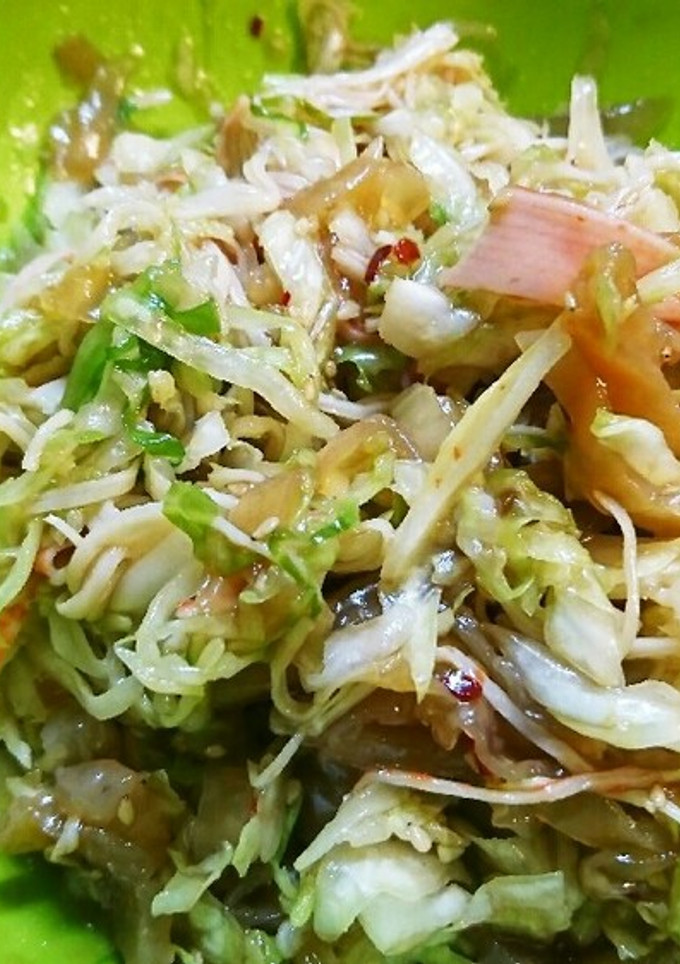 キャベツと中華くらげのさっぱり和え-レシピのメイン写真