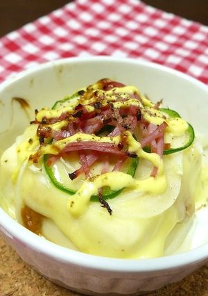 簡単！水切り不要☆豆腐のピザ風焼き-レシピのメイン写真