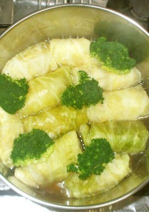 大麦入りロールキャベツ♪簡単和風-レシピのメイン写真