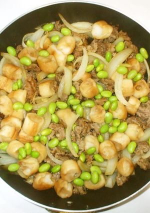 麩入り牛丼♪簡単・吉野家風味-レシピのメイン写真