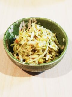 キャベツのゆず胡椒と鰹節和え♪-レシピのメイン写真