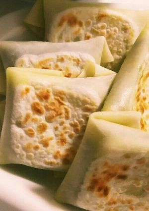 餃子の皮で！バジルチーズ包み-レシピのメイン写真