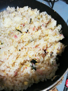 わかめスープの素deうめチャーハン-レシピのメイン写真
