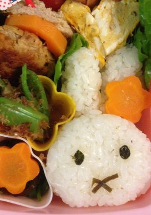 ミッフィーのお弁当 キャラ弁-レシピのメイン写真