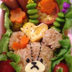 รูปของ ジャッキーのお弁当 キャラ弁