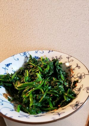 ほうれん草のたっぷりごまあえ-レシピのメイン写真