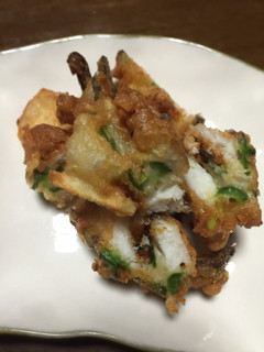 サワラとピーマンのかき揚げ-レシピのメイン写真