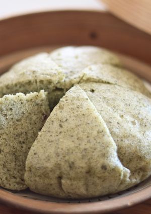 大葉茶の中華蒸しケーキ-レシピのメイン写真