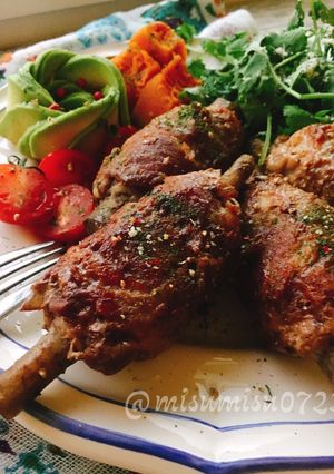 骨付き肉風！牛蒡の肉巻きギャートルズ肉-レシピのメイン写真