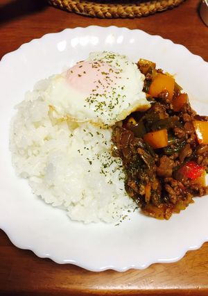 甜麺醤をつかったガパオライス-レシピのメイン写真