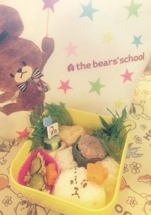 くまのがっこう デイビットのお弁当-レシピのメイン写真