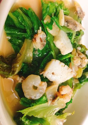 シーフードとレタスのさっと煮-レシピのメイン写真