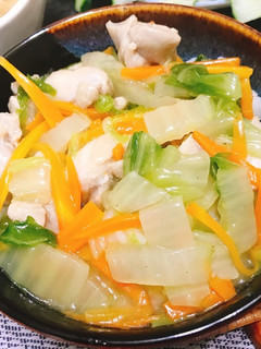 ☆やみつき!白菜と鶏肉の塩あんかけ丼☆-レシピのメイン写真