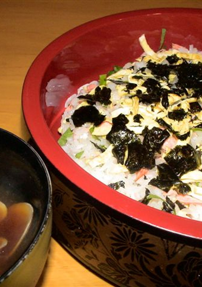 初心者でも簡単！美味しい、シャケばら寿司-レシピのメイン写真