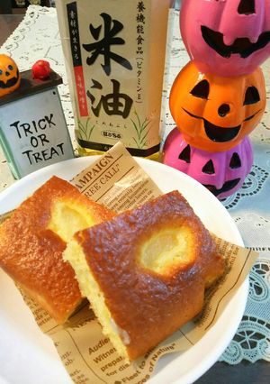 簡単パインたっぷりケーキ（HM使用）-レシピのメイン写真