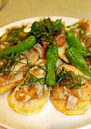 簡単！里芋の唐揚げの梅肉ソースかけ-レシピのメイン写真