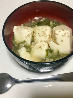 お鍋ひとつで!オクラの餡掛け豆腐-レシピのメイン写真