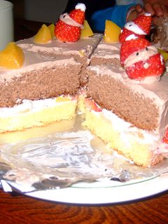 簡単 ココアスポンジケーキ-レシピのメイン写真