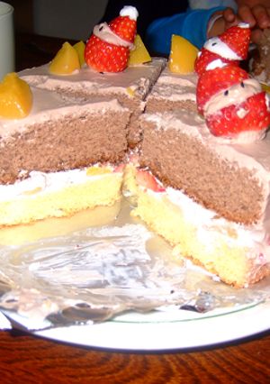 簡単　ココアスポンジケーキ-レシピのメイン写真