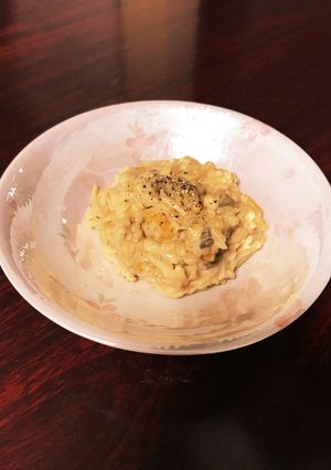 ❁かぼちゃときのこの豆乳リゾット❁-レシピのメイン写真
