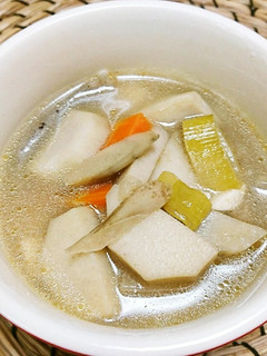 旦那喜ぶご飯9☆シンプルなけんちん汁-レシピのメイン写真
