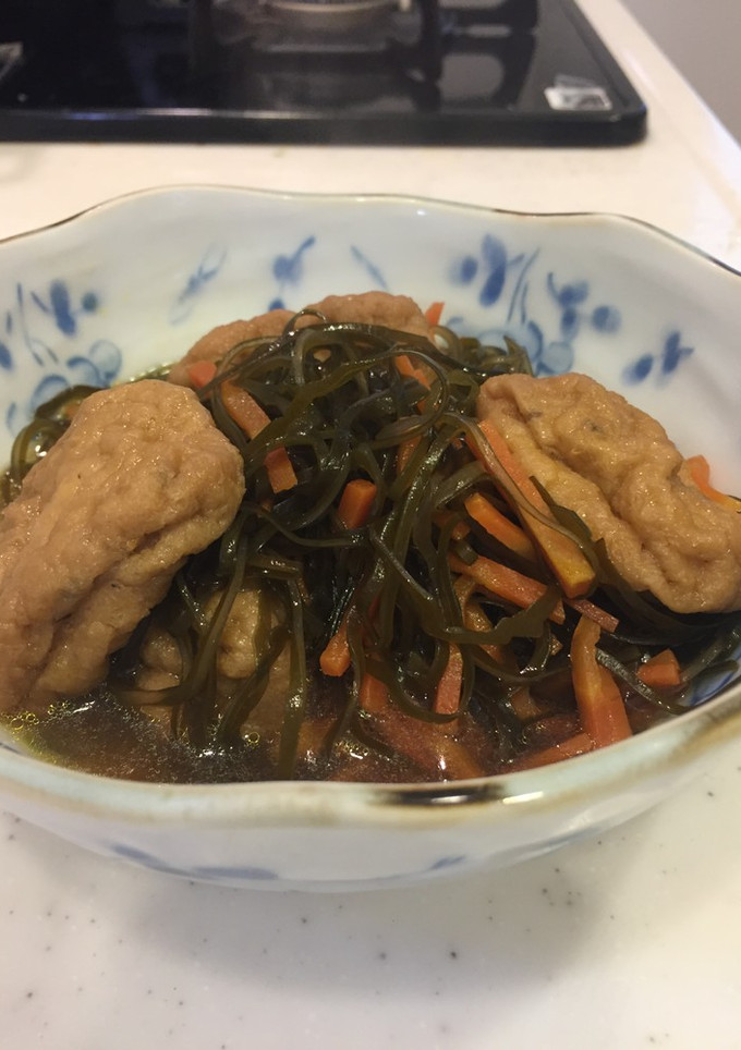 切り昆布とがんもの煮物-レシピのメイン写真