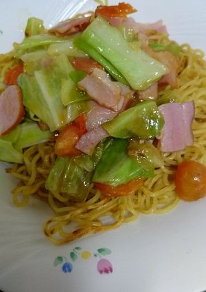 洋風ベーコン焼きそば-レシピのメイン写真