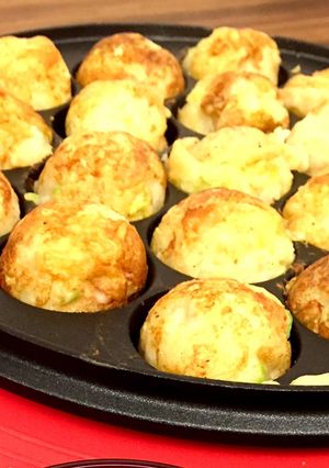 ふわとろたこ焼き(ポークビッツ代用)-レシピのメイン写真