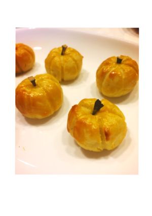 かぼちゃの形のスイートポテト！ by もこもこ～ 【クックパッド】 簡単