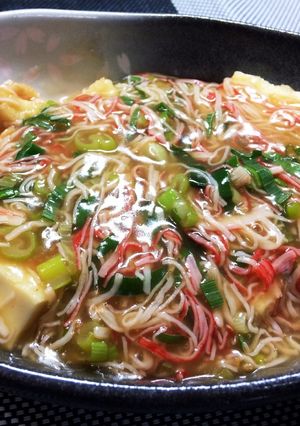 簡単☆厚揚げのとろ〜りカニカマあんかけ-レシピのメイン写真