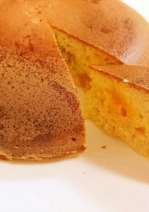 みかんで喜ぶ離乳食！オレンジケーキ！-レシピのメイン写真