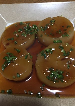 バカタレを使ったふろふき大根-レシピのメイン写真