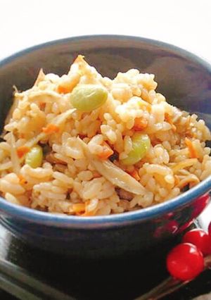 秋いっぱい炊き込みご飯-レシピのメイン写真
