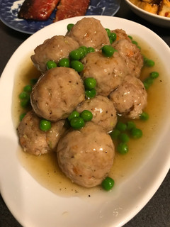豚ひき肉とエビのあんかけフワフワ団子-レシピのメイン写真