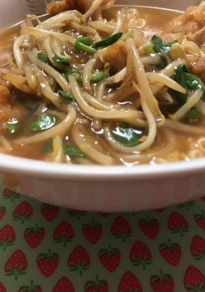 から揚げもやしあんかけラーメン☆-レシピのメイン写真