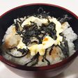 飲んだ後のちょい食べ昆布マヨラー油ご飯
