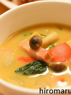 お好みの素材で!カレーミルクスープ-レシピのメイン写真